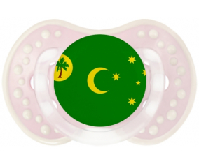 Bandera Islas Cocos Lollipop lovi dynamic clásico retro-rosa-tierno