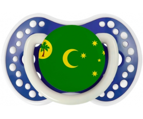 Bandera Islas Cocos Lollipop lovi dynamic Fosforescente Azul Marino