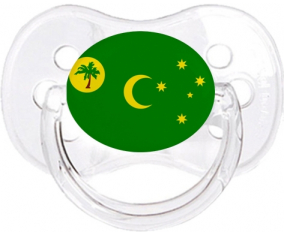 Bandera Islas Cocos Tetine Cherry Classic Transparente