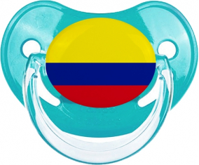 Bandera de Colombia Tetina Fisiológica Azul Clásica