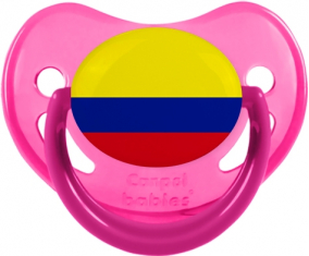 Bandera Colombia Fosforescente Tetino Fisiológico Rosa