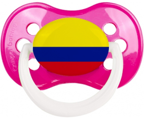 Bandera Colombia Sucete Anatómico Clásico Rosa Oscura