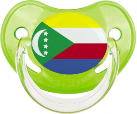 Bandera Comoras Clásica Suceto Fisiológico Verde