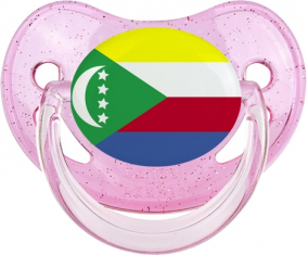 Comoras Sucete Physiological Glitter Rose Flag