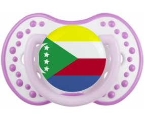 Bandera Comoras Tetina lovi dynamic Clásico White-Mauve