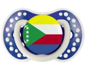 Bandera Comoras Tetina lovi dynamic Azul Marino Fosforescente