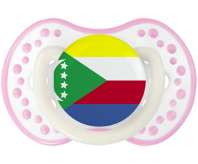 Bandera Comoras Tetina lovi dynamic Fosforescente Rosa Blanco