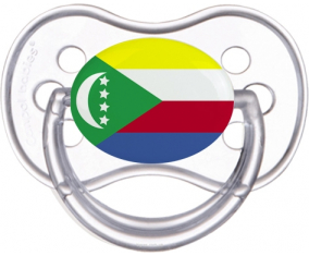 Bandera Comoras Clásica Transparente Anatómica Lollipop
