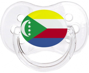 Bandera Comoras Clásica Transparente Cereza Lollipop