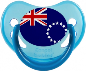 Bandera de las Islas Cook Fosforescente Azul Fosforescente Piruleta Fisiológica