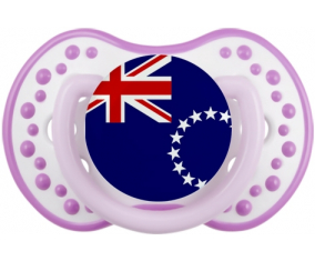 Bandera de las Islas Cook Lollipop lovi dynamic Clásico White-Mauve