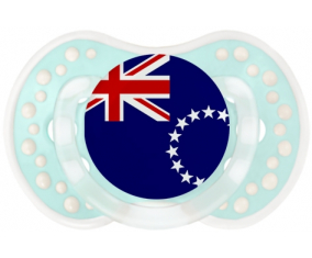Bandera de las Islas Cook Lollipop lovi dynamic clásico retro-turquesa-laguna