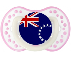 Bandera de las Islas Cook Lollipop lovi dynamic Fosforescente Blanco-Rosa
