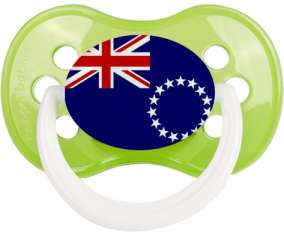 Bandera de las Islas Cook Anatómicas Anatómica Clásica Verde