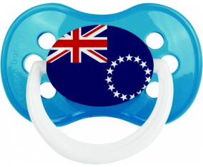Bandera de la clásica bandera anatómica cyan cyan islas cook