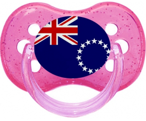 Bandera de las Islas Cook Cherry Lollipop Cherry Sequined