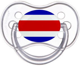 Bandera Costa Rica Clásico Transparente Anatómico Lollipop