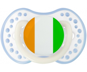 Bandera Côte d'Ivoire Sucete lovi dynamic clásico blanco-cian
