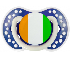 Bandera Côte d'Ivoire Sucete lovi dynamic Fosforescente Azul Marino