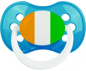 Bandera Côte d'Ivoire Sucete Anatómico Cyan Classic