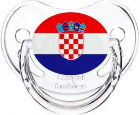 Bandera transparente clásica del dragón de Croacia