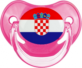 Bandera Croacia Sucete Fisiológico Clásico Rosa