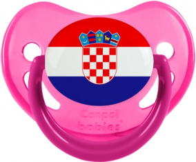 Bandera Croacia Sucete Rosa Fisiológica fosforescente