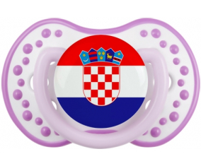 Bandera Croacia Tetine lovi dynamic Clásico White-Mauve