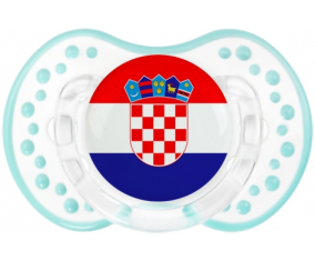 Bandera Croacia Tetine lovi dynamic clásico retro-laguna blanca