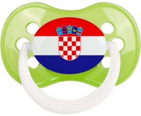 Bandera Croacia Clásico Verde Anatómico Lollipop