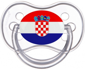 Bandera Croacia Clásico Transparente Anatómico Lollipop