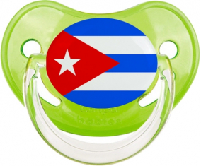 Bandera Cuba Clásica Piruleta Fisiológica Verde