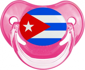 Bandera Cuba Piruleta Fisiológica Rosa Clásica