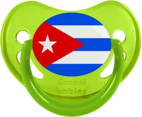 Bandera Cuba Piruleta Fisiológica Fosforescente Verde