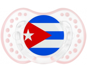 Flag Cuba Lollipop lovi dynamic clásico retro-blanco-rosa-tierno