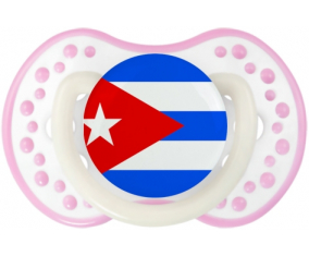 Bandera Cuba Lollipop lovi dynamic Fosforescente Blanco-Rosa