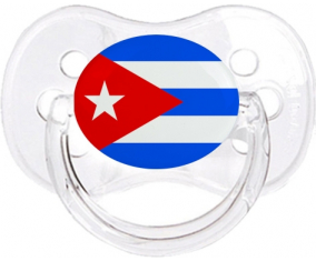 Bandera Cuba Classic Transparente Cereza Lollipop