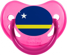 Bandera Curacao Fisiológica Lollipop Fosforescente Rosa