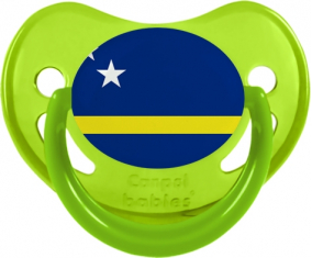 Bandera Curazao Fisiológica Lollipop Fosforescente Verde