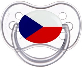 Bandera República Checa Clásico Transparente Anatómico Lollipop