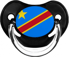 Bandera República Democrática del Congo Clásica Piruleta Fisiológica Negra