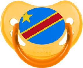 Bandera República Democrática del Congo Fosforescente Amarillo Fosforescente Piruleta Fisiológica