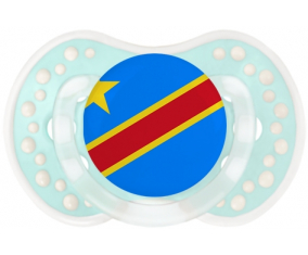 Bandera República Democrática del Congo Lollipop lovi dynamic clásico retro-turquesa-laguna