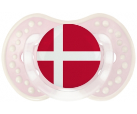Dinamarca Bandera Lollipop lovi dynamic clásico retro-rosa-tierno
