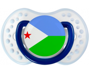 Bandera Djibouti Sucete lovi dynamic clásico azul marino-blanco