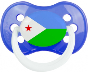 Bandera Djibouti Sucete Anatómico Clásico Azul