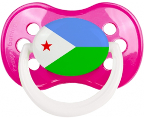 Bandera Djibouti Sucete Anatómico Clásico Oscuro Rosa