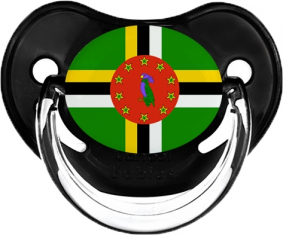 Bandera Dominique Sucete Fisiológico Negro Clásico