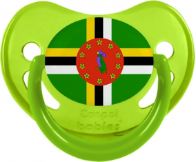 Bandera Dominique Sucete Fosforescente Fisiológico Verde