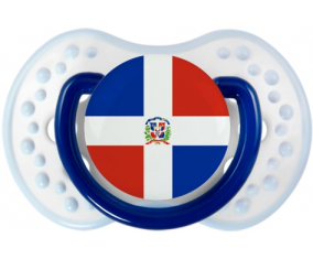 Bandera de República Dominicana Lollipop lovi dynamic clásico azul marino-blanco